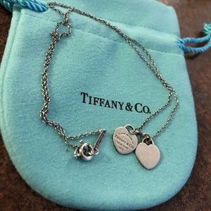 Tiffany & Co return to Tiffany two heart necklace